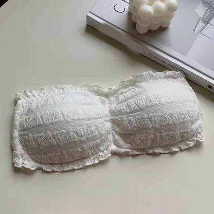 Summer Sexy Invisible Bra for Women Strapless Seamless Underwear Backless Push Up Bralette Tube Top Mujer Brassiere