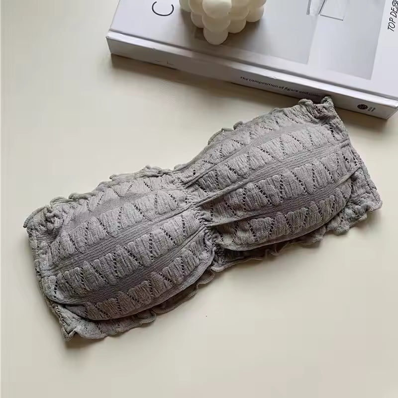 Summer Sexy Invisible Bra for Women Strapless Seamless Underwear Backless Push Up Bralette Tube Top Mujer Brassiere