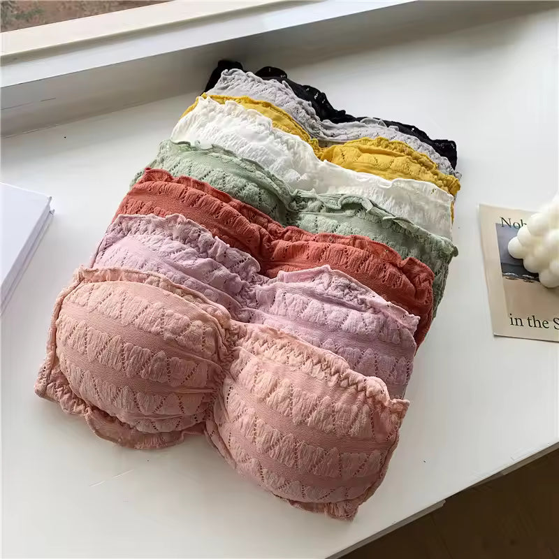 Summer Sexy Invisible Bra for Women Strapless Seamless Underwear Backless Push Up Bralette Tube Top Mujer Brassiere