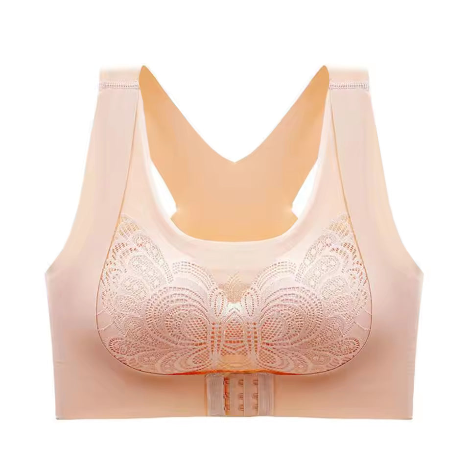 Women Brassiere Front Closure Posture Corrector Bras Sports Underwear Breathable Cross Beauty Back Wireless Female Underwear
