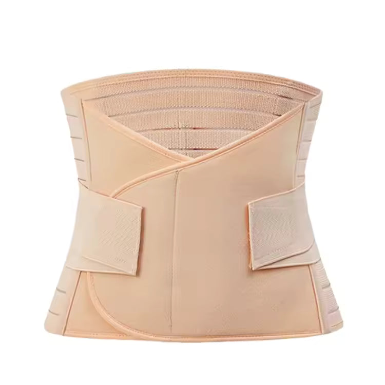 Memory soft rubber bone reinforcement shaping girdle body belt breathable fabric High fit Multitightening soft skinfriendly