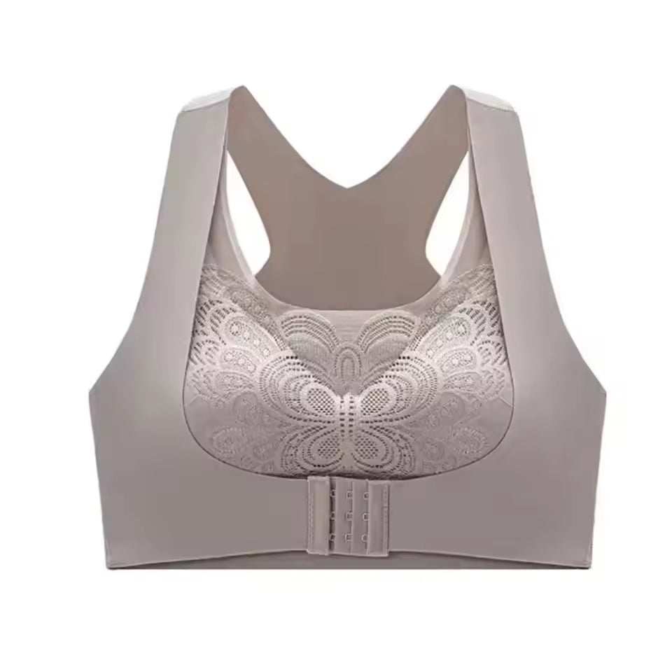 Women Brassiere Front Closure Posture Corrector Bras Sports Underwear Breathable Cross Beauty Back Wireless Female Underwear