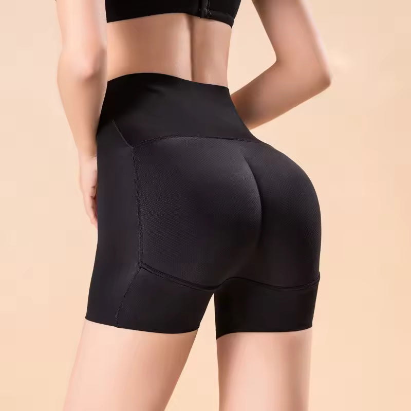 Summer Butt Lifter Pants Women Fake Buttocks Plump Hips Body Shaping Panties Fake Ass Pad Shapewear Safety Shorts For Ladies