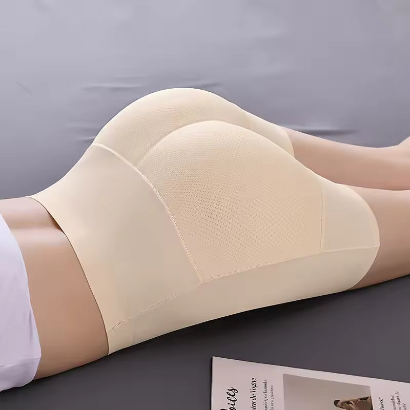 Summer Butt Lifter Pants Women Fake Buttocks Plump Hips Body Shaping Panties Fake Ass Pad Shapewear Safety Shorts For Ladies
