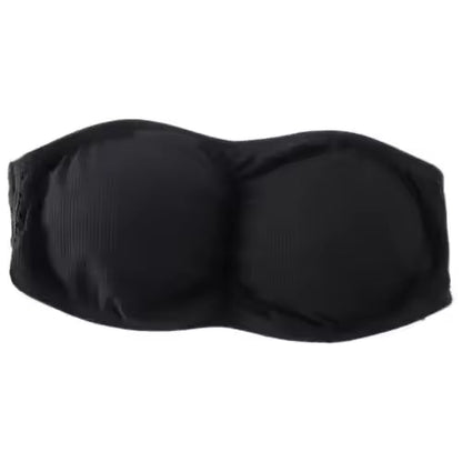 Seamless One-piece Tube Top Women Solid Color Soft Cotton Tube Top Bra Womens Strapless Bra Womens Underwear Padded Tube Top