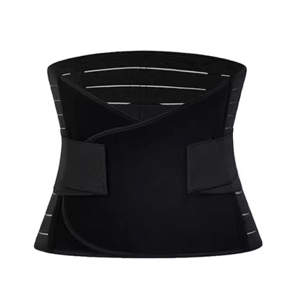 Memory soft rubber bone reinforcement shaping girdle body belt breathable fabric High fit Multitightening soft skinfriendly