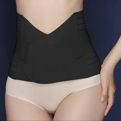 Memory soft rubber bone reinforcement shaping girdle body belt breathable fabric High fit Multitightening soft skinfriendly